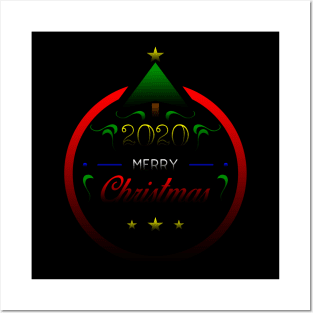 21 - 2020 Merry Christmas Posters and Art